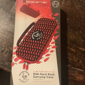 Red EVA Hard Shell Carrying Case for Nintendo Switch